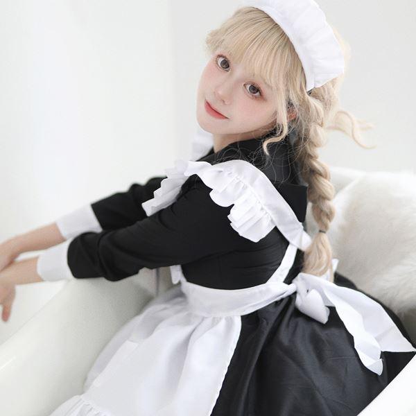 大きいサイズ メイド セーラー服 ハロウィン コスプレ 衣装 大きいサイズ メイド セーラー服 ハロウィン コスプレ 衣装