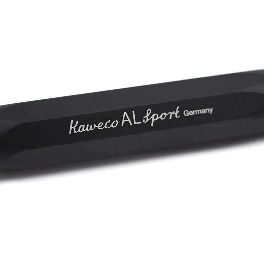 （オーダー品）KAWECO カヴェコ アルスポーツ　万年筆　ブラック　字幅F Kaweco カヴェコ アルスポーツ アルミ 万年筆 ブラック（並行