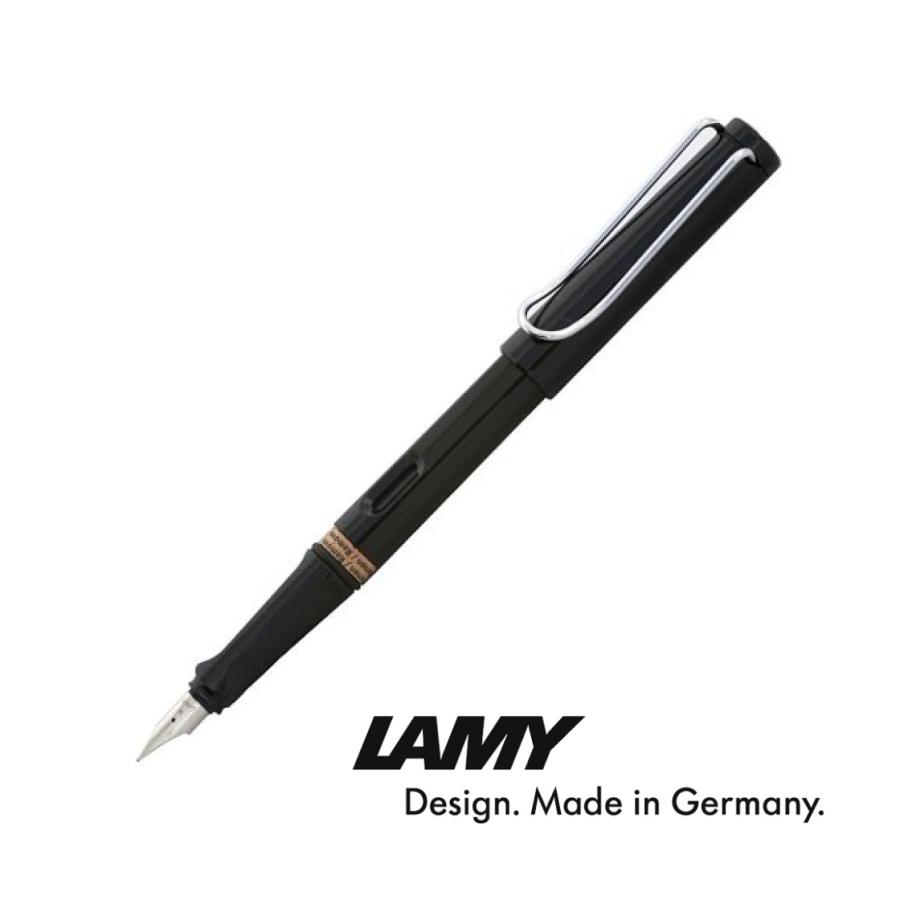 LAMY（ラミー） 万年筆 サファリ safari シャイニーブラック（ドイツ直