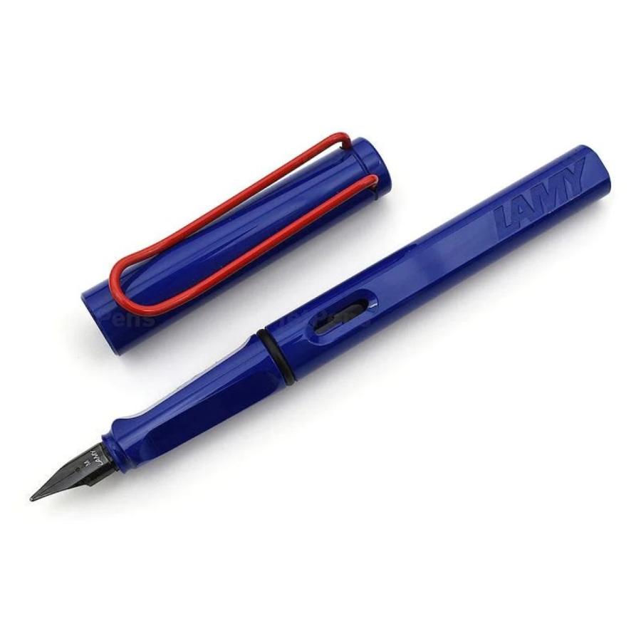LAMY ラミー サファリ 万年筆 特別限定モデル ブルー レッド