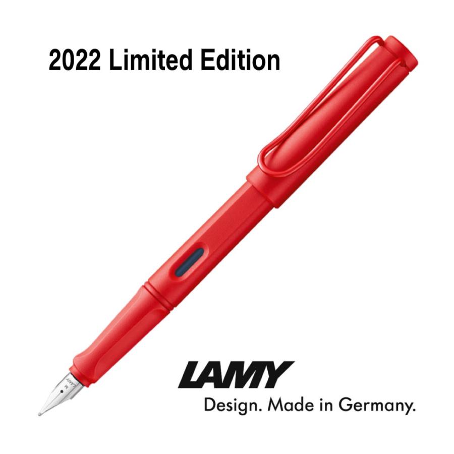 LAMY ラミー サファリ 万年筆 2022年 限定モデル ストロベリー （ドイツ直輸入 並行輸入品）｜w-garage