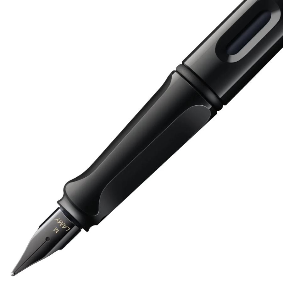 LAMY（ラミー） サファリ 万年筆 オールブラック マルチリングセット