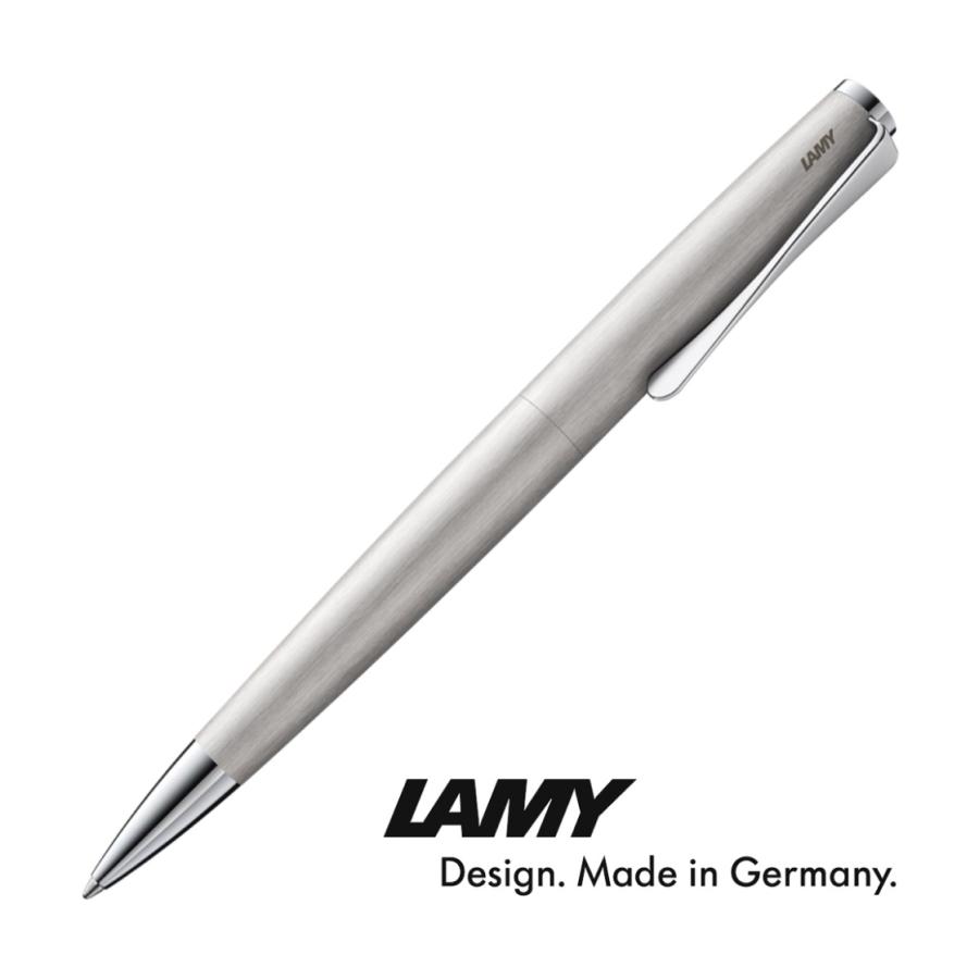 LAMY ラミー ボールペン ステュディオ Studio マットステンレス Brushed（ドイツ直輸入 並行輸入品）｜w-garage