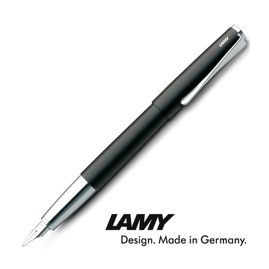LAMY studio 万年筆 ブラック EF LAMY（ラミー） 万年筆 ステュディオ マットブラック LAMY Studio