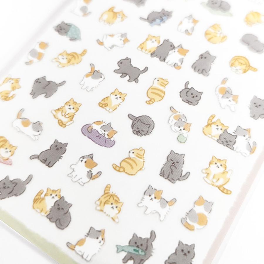 プチフワステッカー ネコ 81878 Neko (ご注文金額900円以上送料無料