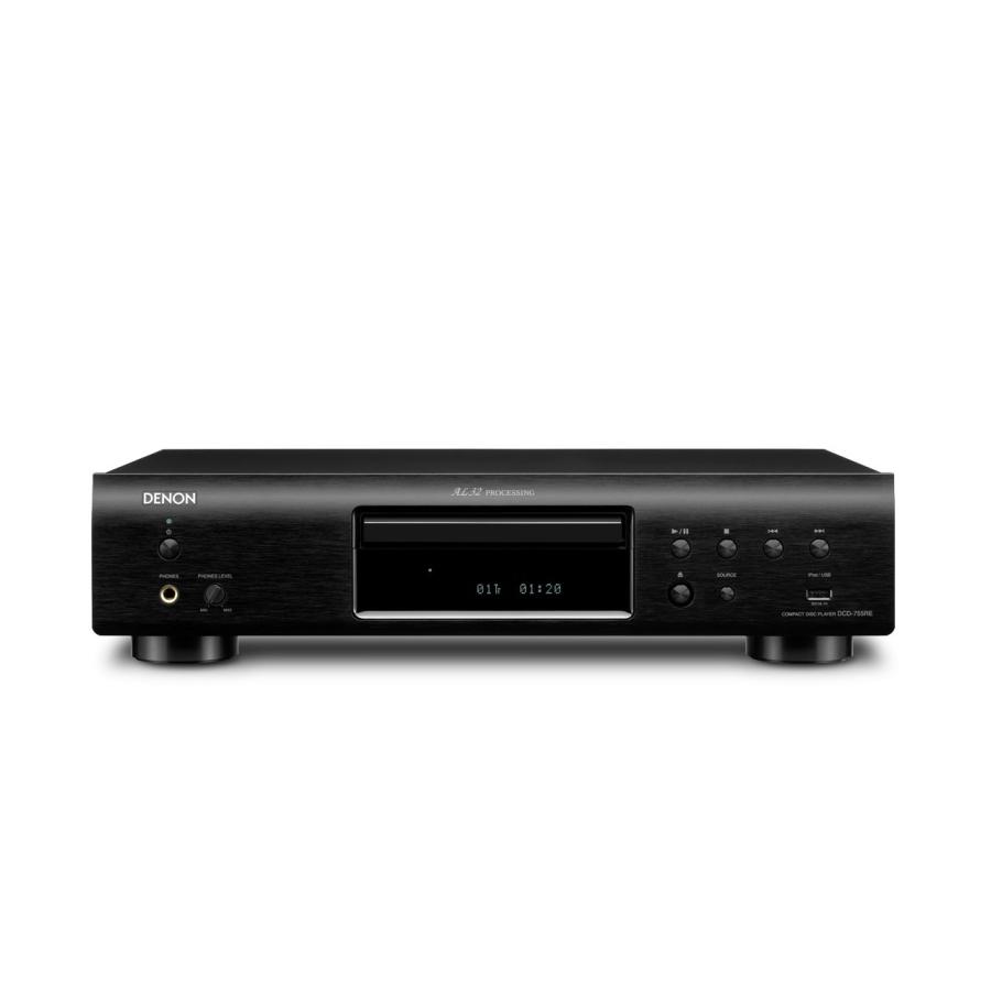 Denon CDプレーヤー エントリークラス ブラック DCD-755RE-K 