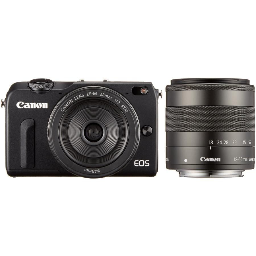 Canon ミラーレス一眼カメラ EOS M2 ダブルレンズキット Canon ミラーレス一眼カメラ EOS M2 ダブルレンズキット