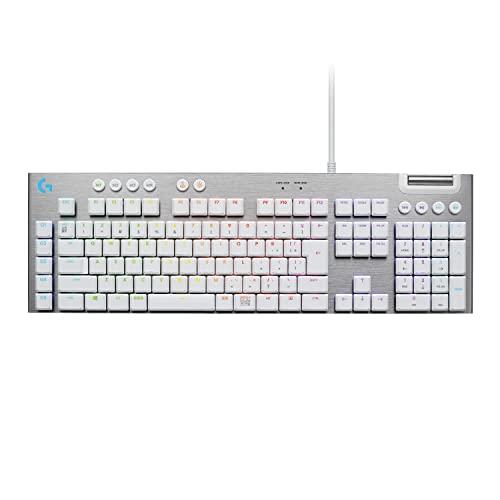 Amazon.co.jp限定】Logicool G ゲーミングキーボード G813-TCWH 有線 