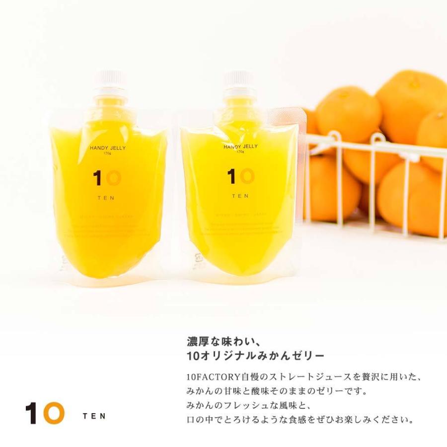 10FACTORY 夏ギフト ゼリー 愛媛 みかん 愛媛みかんゼリー 食べ比べ 14