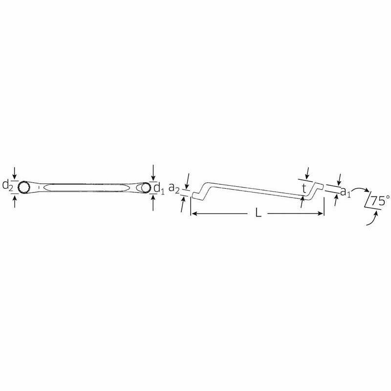 STAHLWILLE スタビレー 　メガネレンチ75゜　20-8X10｜w-i-t｜02