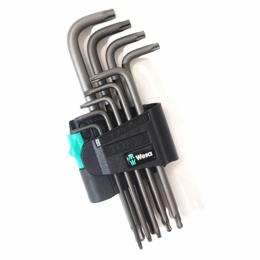 WERA トルクスレンチセット ブラックレーザー 967/9 TORX 1412581WORLD IMPORT TOOLS 通販