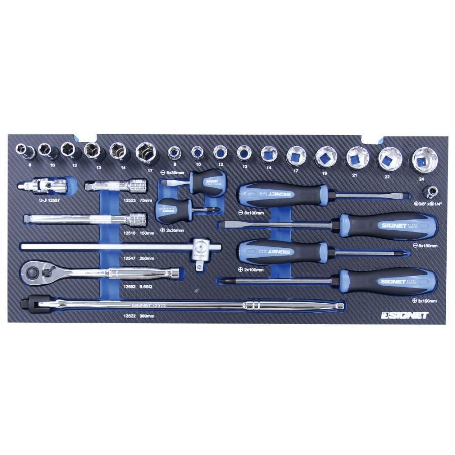 SIGNET（シグネット） 52pc 3/8drメカニックツールセット 800S-5218