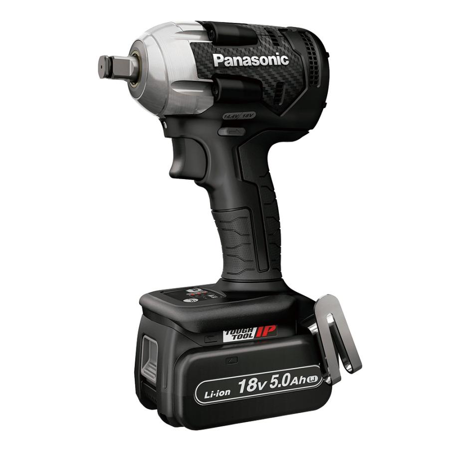 Panasonic（パナソニック） インパクトレンチ 18V 充電 黒 EZ75A8LJ2G 