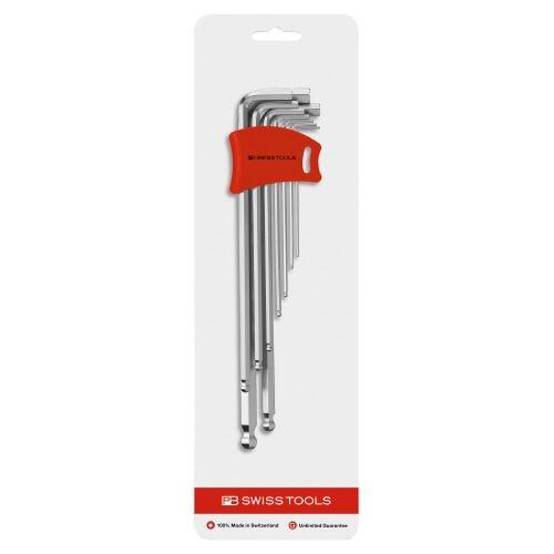 PB SWISS TOOLS ボール付ロング六角棒レンチセット 212LDH-10