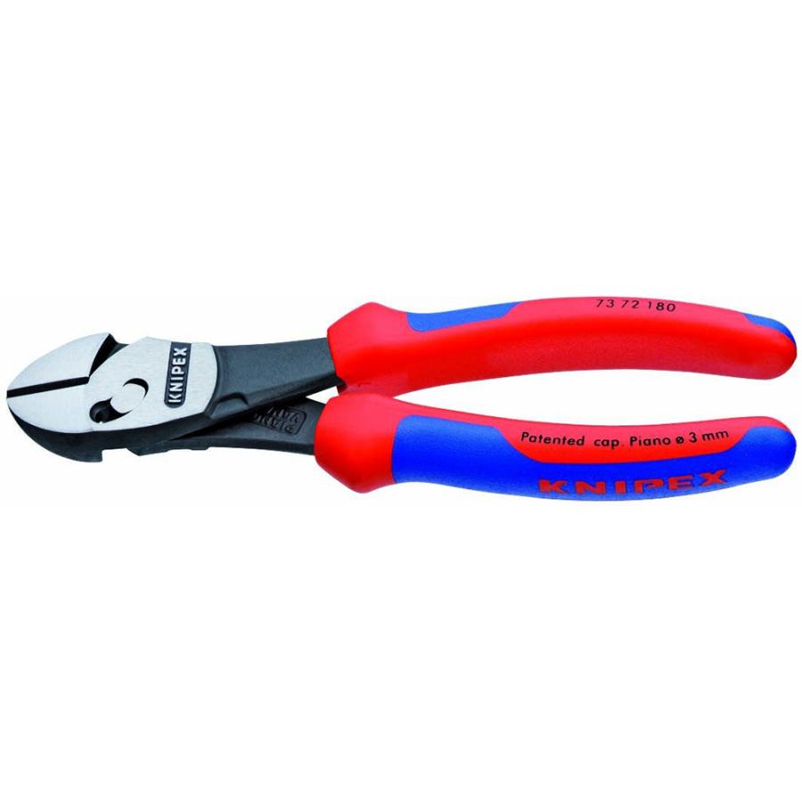 KNIPEX ツインフォースニッパー BK 7372-180 工具 クニペックス