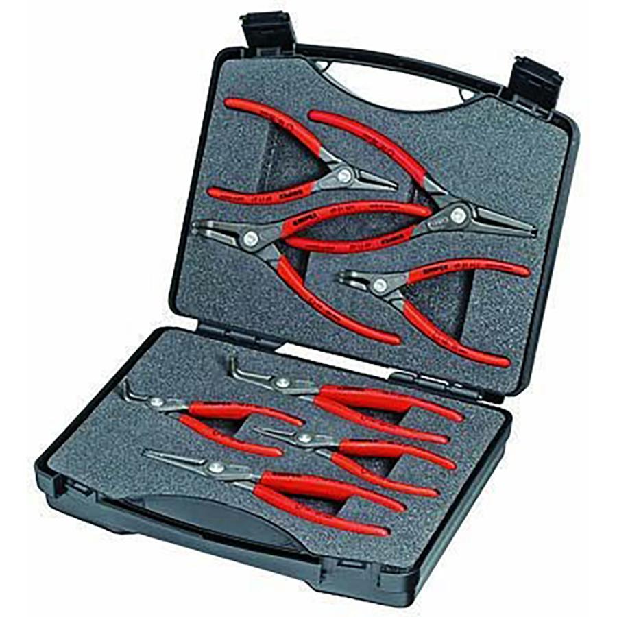 KNIPEX 精密スナップリングプライヤーセット 8本組 002125 工具