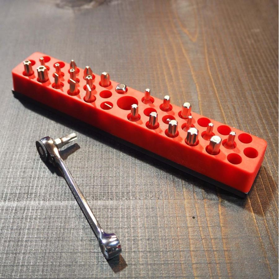 M.T.S M.T.S. エムティーエス 37Hole 1/4HEX ビットホルダー 581