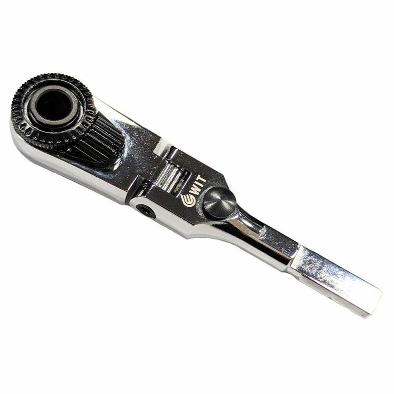 WIT 1/4HEX ミニビットフレックスラチェット : WORLD IMPORT TOOLS