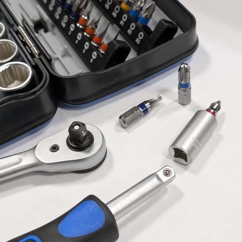 WIT 38pcs 1/4drソケットビットセット WIT-10004 : WORLD IMPORT TOOLS