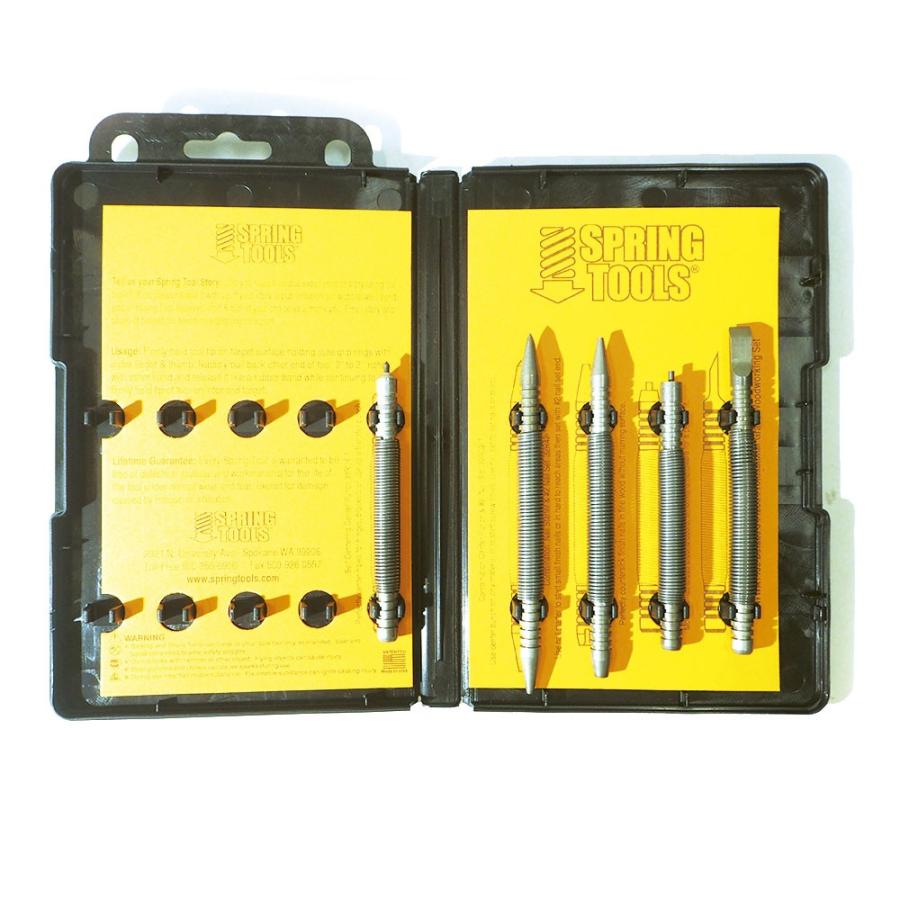 SPRING TOOLS Deluxe 5 Piece Finish Carpenters Set センター