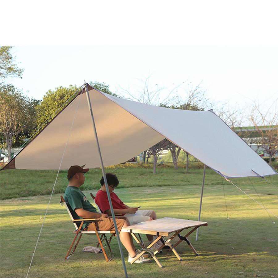 タープ キャンプ ピクニック 300cm×400cm 4〜8人用 UV加工済 タープ キャンプ ピクニック 300cm×400cm 4〜8人用 UV加工済