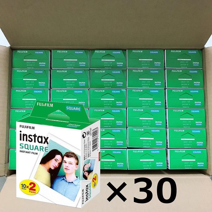 【スクエア 600枚セット】チェキフィルム 業務用元箱 （2P×30）FUJI FILM INSTAX SQUARE SQ 富士フィルム フジフィルム  : film-s-600 : LAFIXIA - 通販 - Yahoo!ショッピング