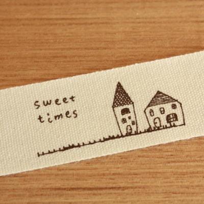 ハンドメイドに 布タグ 5枚セット 綿平織 25mm横- bous 家 | 