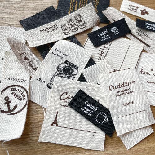 ハンドメイド タグ 布タグ 刺繍タグ ミックス セット 福袋 40枚入 |  | 03