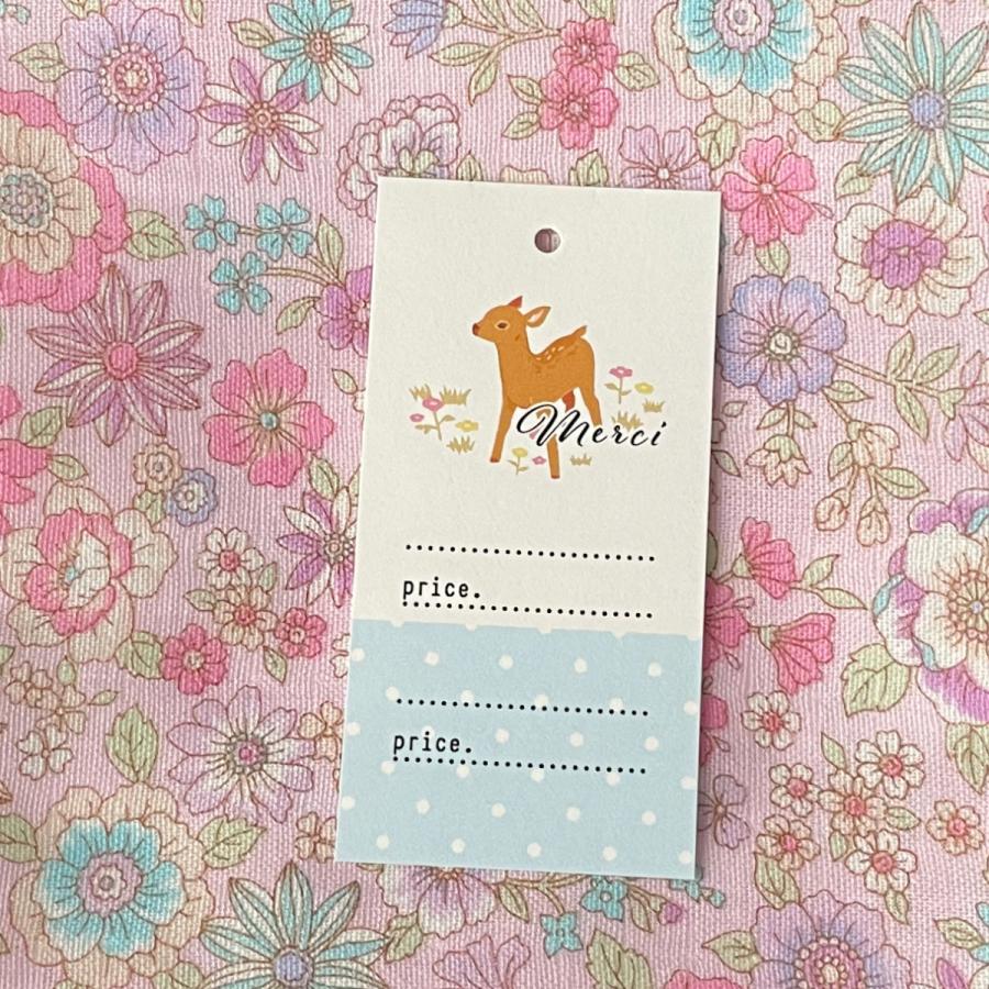 フリマ 委託販売 に プライスタグ（値札）20枚 バンビ : 手芸用品