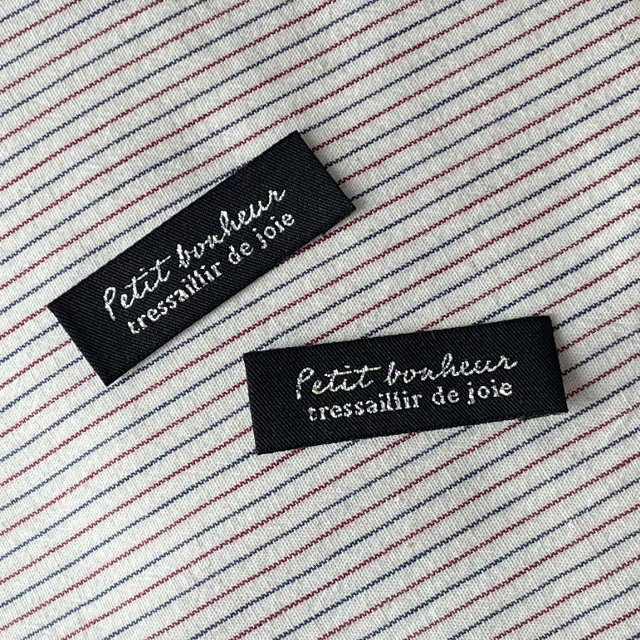 ハンドメイドに 刺繍タグ お試しセット - 小さな幸せ : 手芸用品