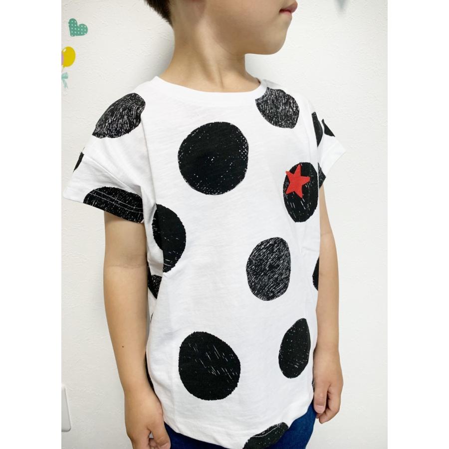 キッズ Tシャツ 子供服 おしゃれ 半袖 ドット プリント 手書き 可愛い 男の子 女の子 K029 ワールドストア Pick 通販 Yahoo ショッピング