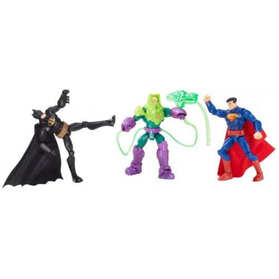 世界のヒーロー バットマン Dc Comics Total Heroes Action Figure 3 Pack Superman Batman Lex Luthor Toy Playset By Dc Www Moderatetechnoservices Com