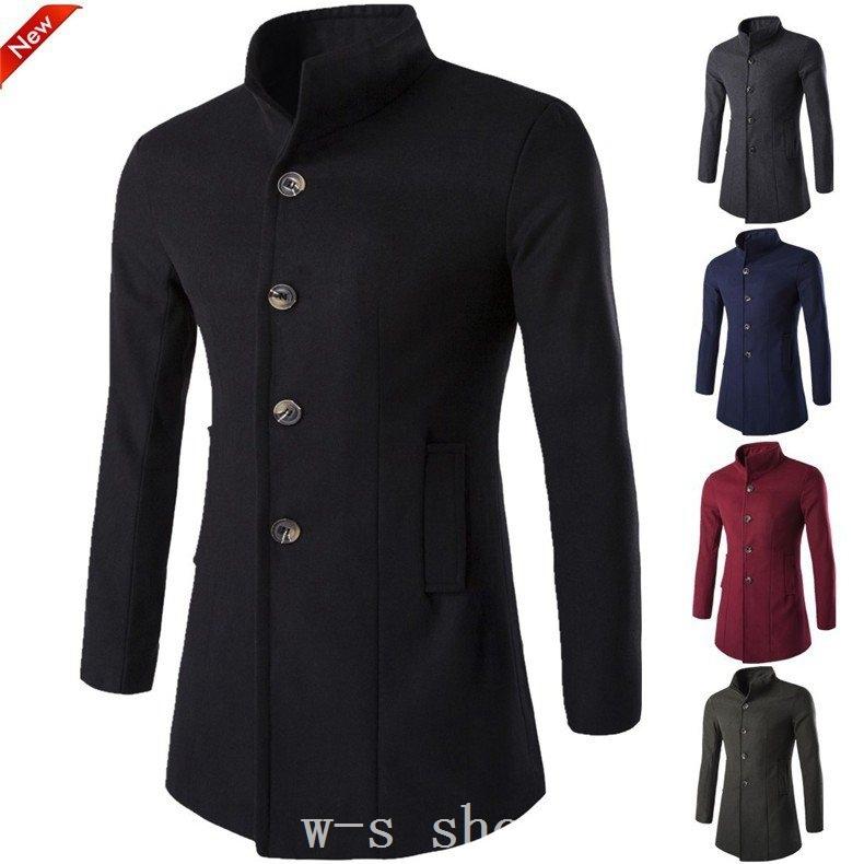 Pコートピーコートアウタービジネスコートジャケットメンズ30代40代50代カッコイイ春秋秋物大きいサイズ Pコート サイズ M