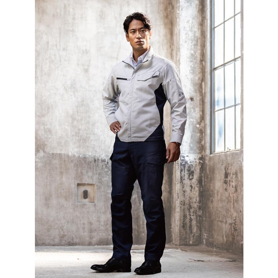 作業服 コーコス CO-COS エコ・ストレッチ長袖ブルゾン AE-8091