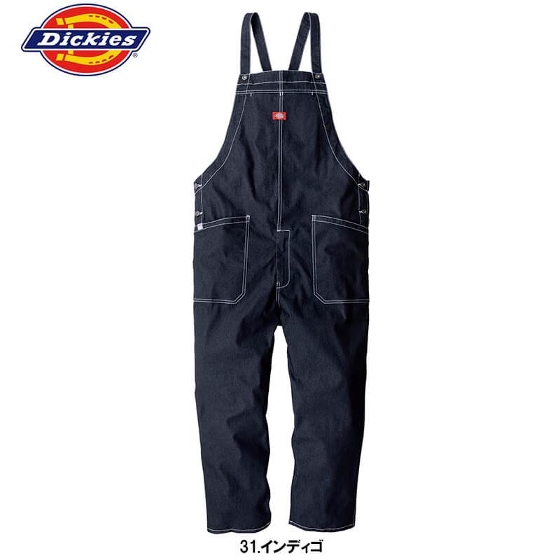 ディッキーズ　サロペットDickies D-709 インディゴ　ストレッチ　3L ディッキーズ つなぎ オーバーオール ストレッチデニム