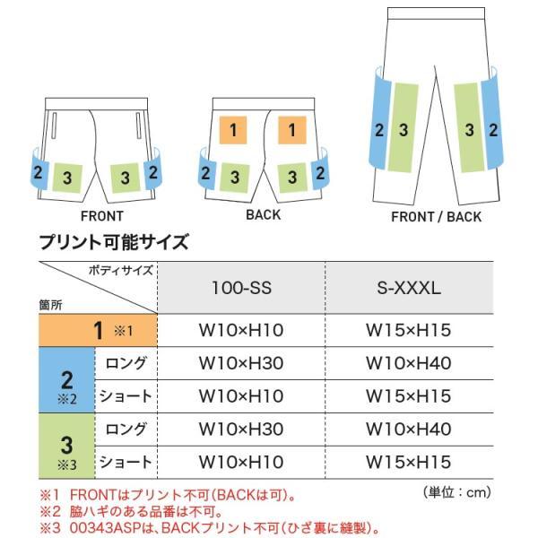 作業服 トムス TOMS ドライハーフパンツ 3着セット 00325-ACP 3L-5L 通年 吸汗速乾 ハーフ丈 作業着 ユニセックス メンズ レディース｜w-shokai｜08