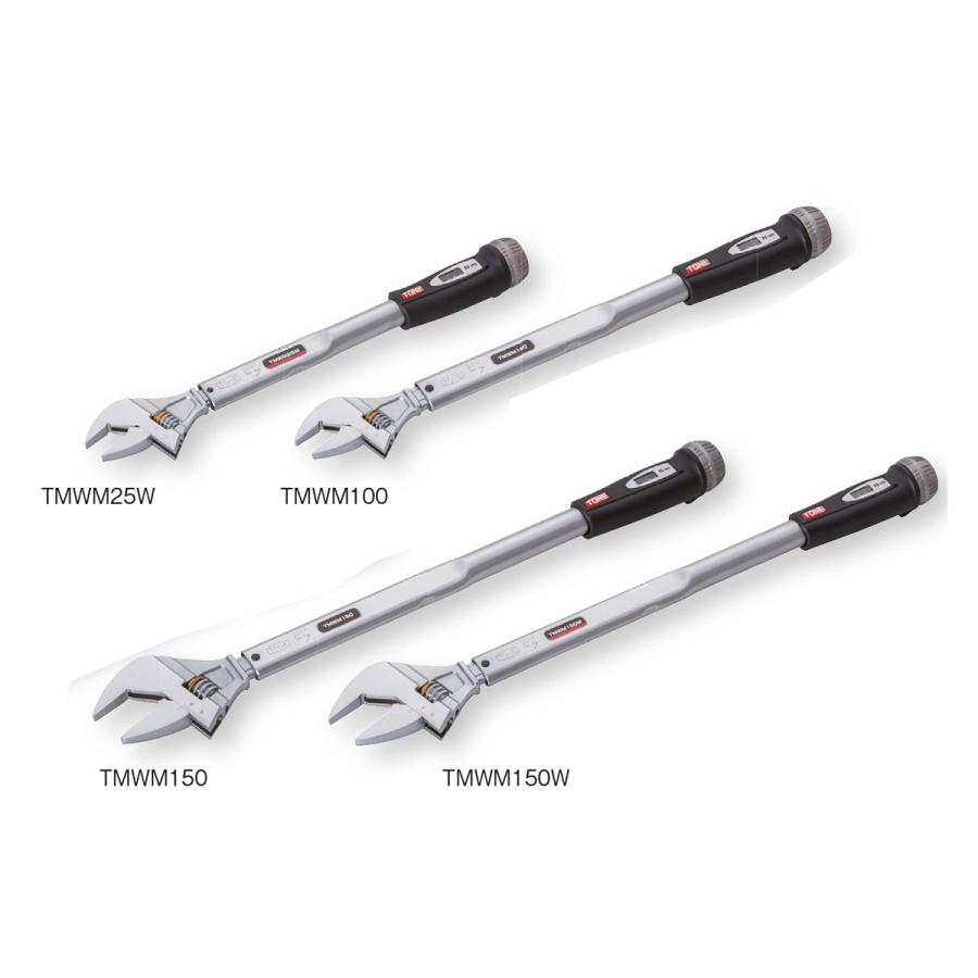 TONE トネ トルクレンチ TMWM50W ケース付 TONE（トネ） TMWM50W TONE モンキ形トルクレンチ : 熔材SHOP 若葉