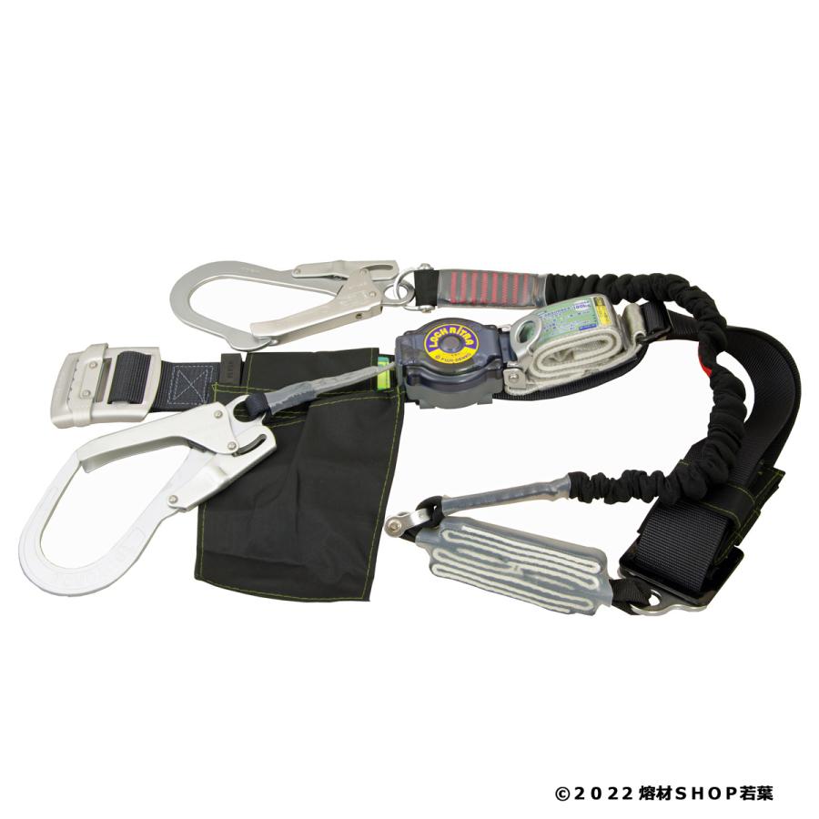 藤井電工 TB-2-LRL593-NV5931-BLK-BK-M-BP ツヨロン 2丁掛け 藤井電工 TB-2-LRL593-NV5931-BLK-BK-M-BP ツヨロン 2丁掛け