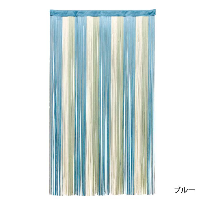 のれん ストライプひものれん 85×150cm 暖簾 ストリング ストライプ柄