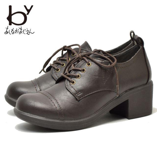 店頭同時販売 Byあしながおじさん レースアップ マニッシュ シューズ レディース 靴 シューズ 定番 人気 秋 冬 オジ靴 レトロ Cs Dbr シューバッグ 通販 Yahoo ショッピング