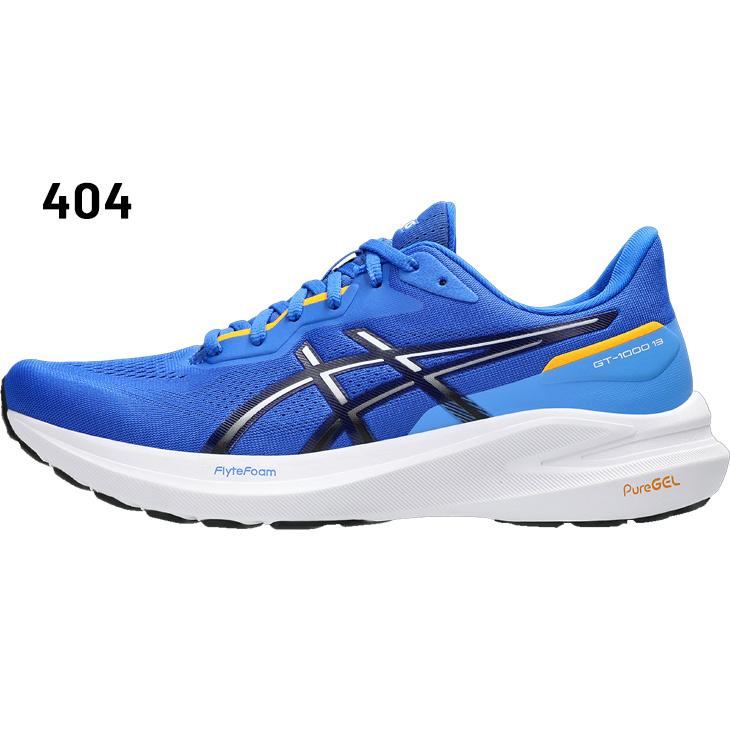 【asics】ランニングシューズ 404 ブルー ASICS（アシックス） メンズ ランニングシューズ asics GT-1000 13