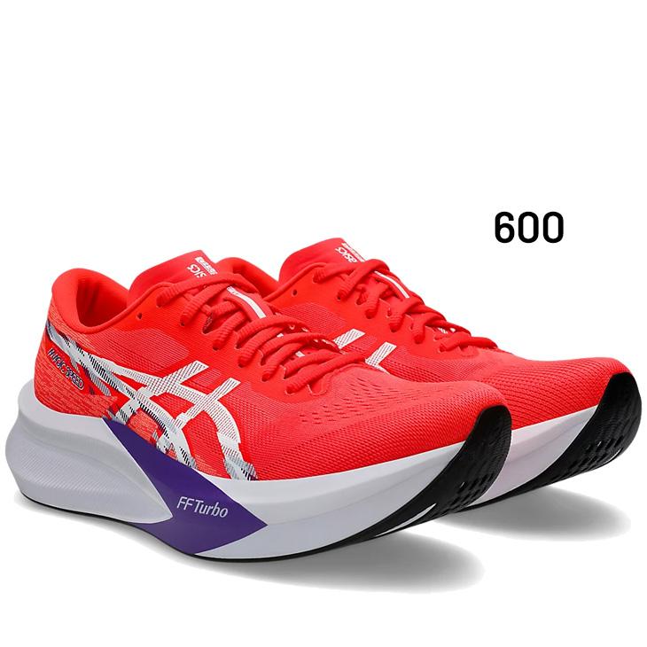 ASICS Magic Speed4 30cm 3Eランニングシューズ レッド ASICS アシックス ランニングシューズ メンズ 3E相当 asics