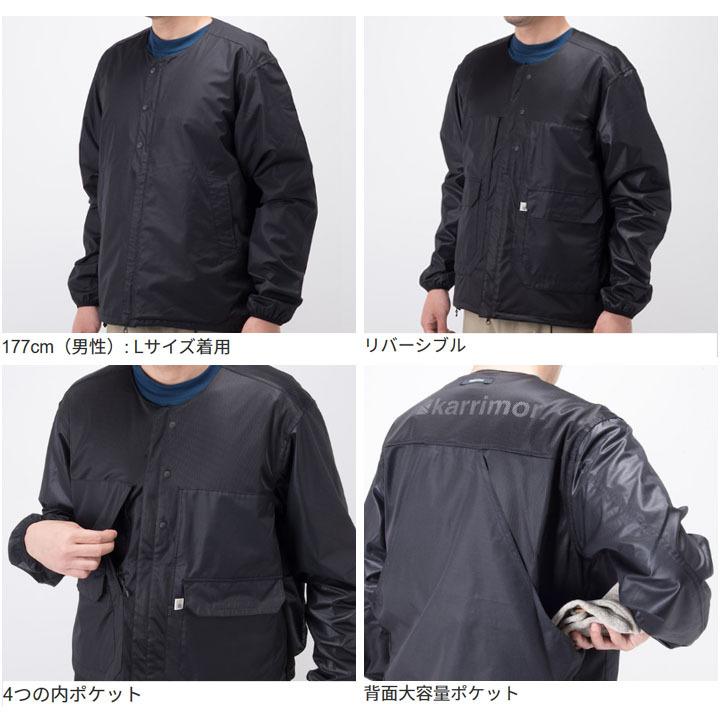 Karrimor ノーカラー ジャケット メンズ アウター カリマー Karrimor ノーカラー ジャケット メンズ アウター カリマー