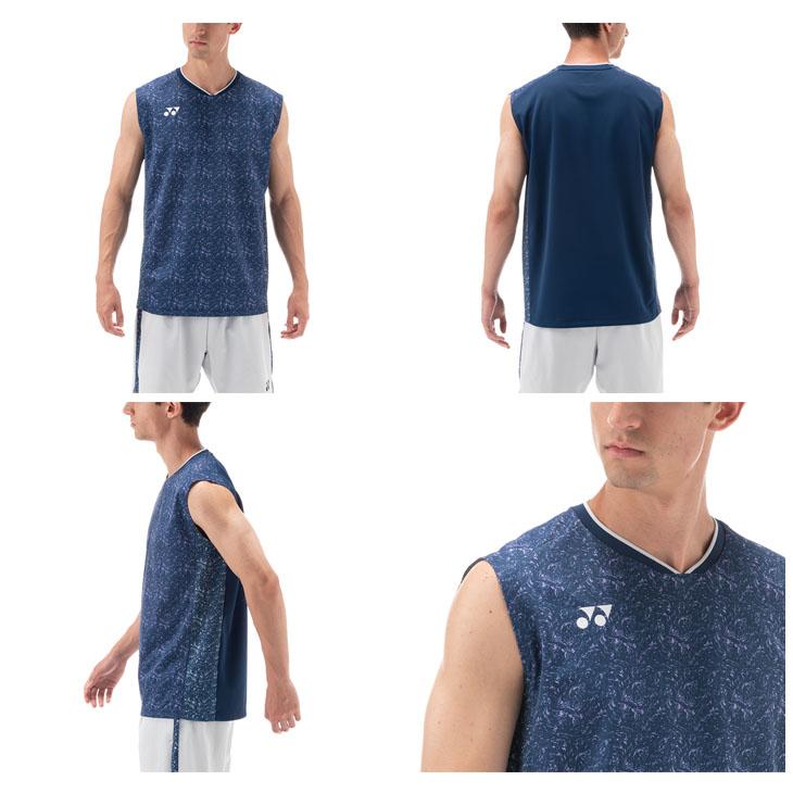 YONEX（ヨネックス） メンズ ゲームシャツ ノースリーブ 日本製 T