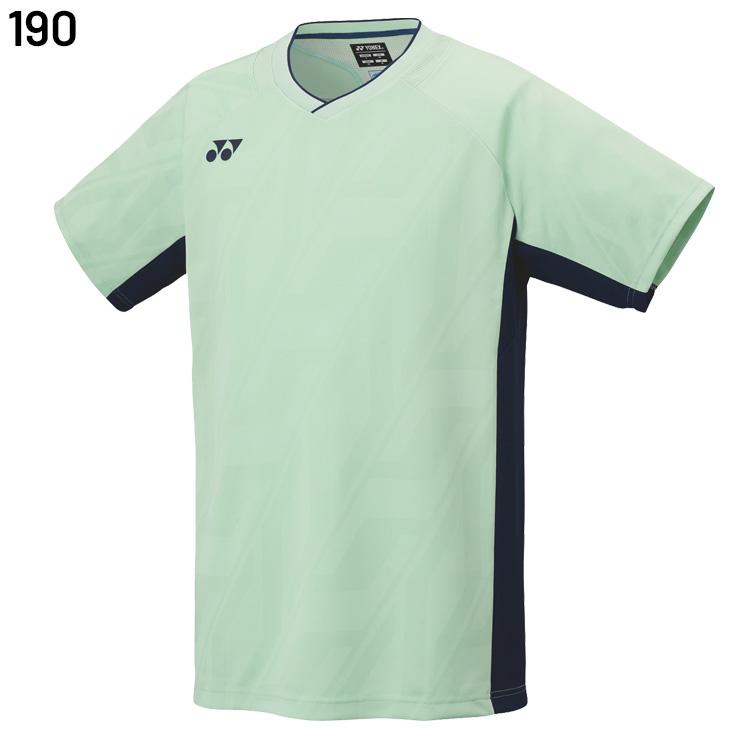 YONEX ヨネックス ゲームシャツ Lサイズ YONEX（ヨネックス） メンズ ゲームシャツ 半袖シャツ 大人 ユニ