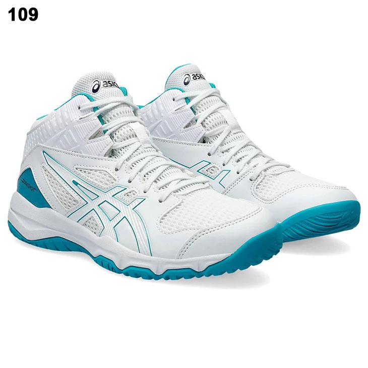 アシックス ジュニア バスケットボールシューズ asics ダンクショット DUNKSHOT MB 9 ミッドカット 19.0-25.0cm 子ども用 バッシュ ひも靴 キッズ /1064A006-B｜w-w-m｜03