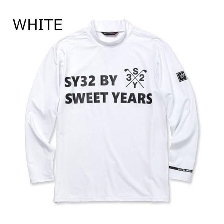 sy32 by sweet years ゴルフシャツ メンズ SY32 by SWEET YEARS - MOCK NECK CRIMPING TEE | モックネック