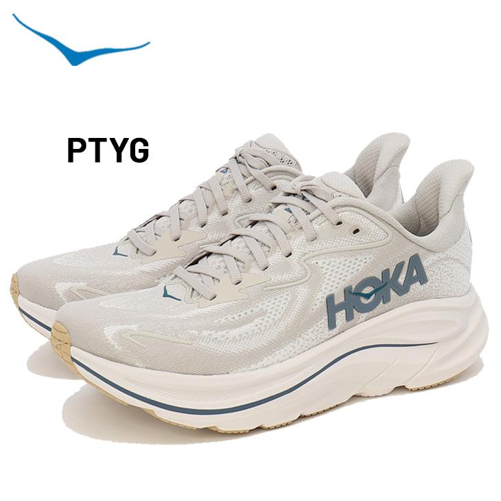 ホカ メンズ ランニングシューズ HOKA クリフトン 10 レギュラー幅 クッション性 通気性 ロードラン ローカット ジョギングシューズ 男性 大きいサイズ /1162030の画像