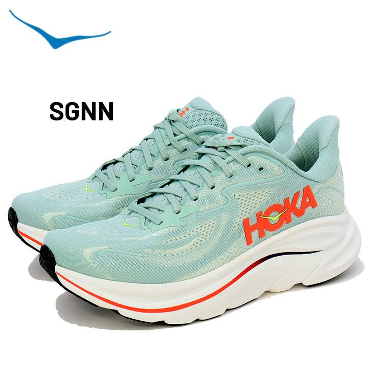 ホカ メンズ ランニングシューズ HOKA クリフトン 10 レギュラー幅 クッション性 通気性 ロードラン ローカット ジョギングシューズ 男性 大きいサイズ /1162030の画像
