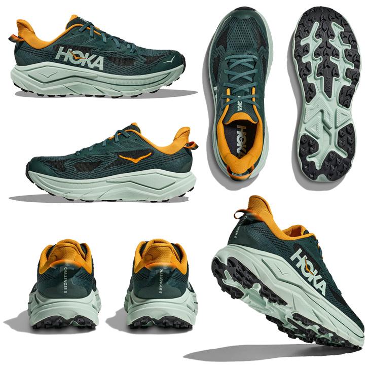 ホカ メンズ トレイルランニングシューズ HOKA CHALLENGER 8 ランニングシューズ レギュラー幅 ローカット トレラン トレイルシューズ /1168716の画像